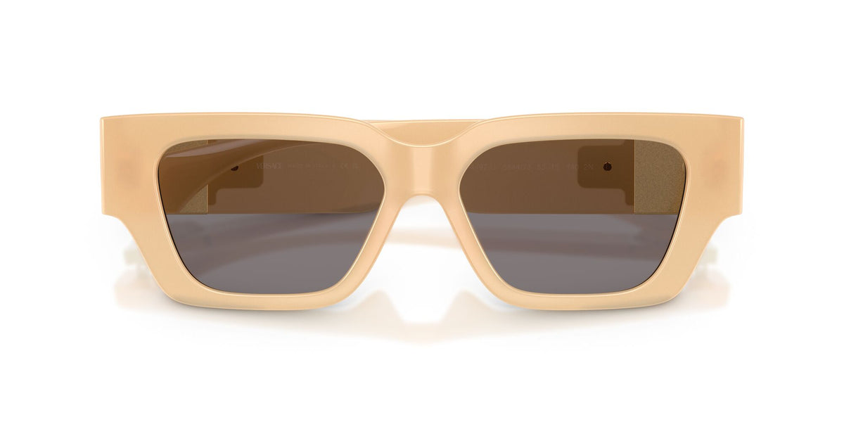 Versace 0VE4497U 554473 53 Opal Brown Marzipan/ Brown