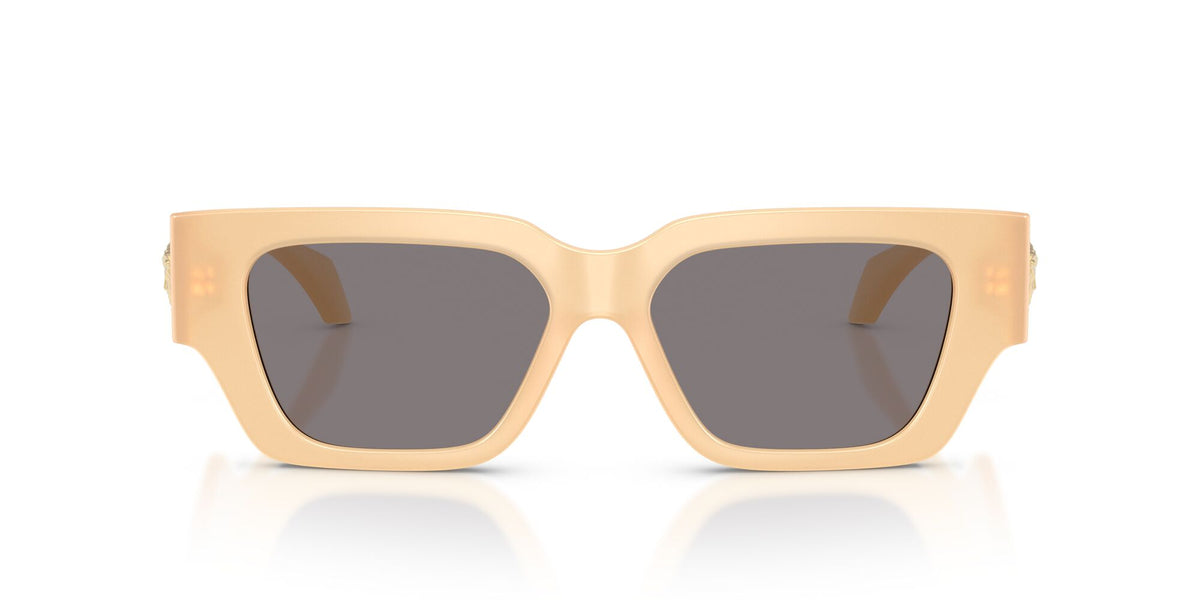 Versace 0VE4497U 554473 53 Opal Brown Marzipan/ Brown