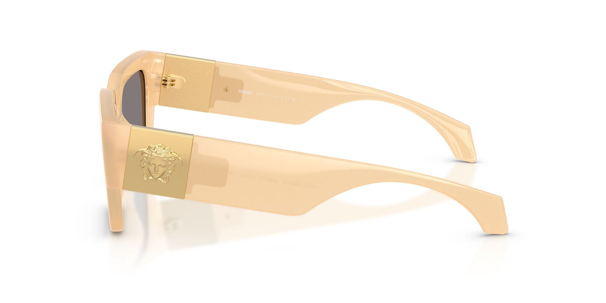 Versace 0VE4497U 554473 53 Opal Brown Marzipan/ Brown