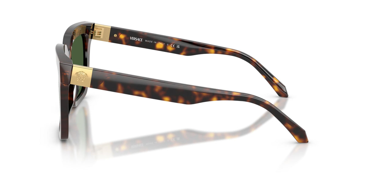 Versace 0VE4498F 108/71 55 Havana/ Dark Grey