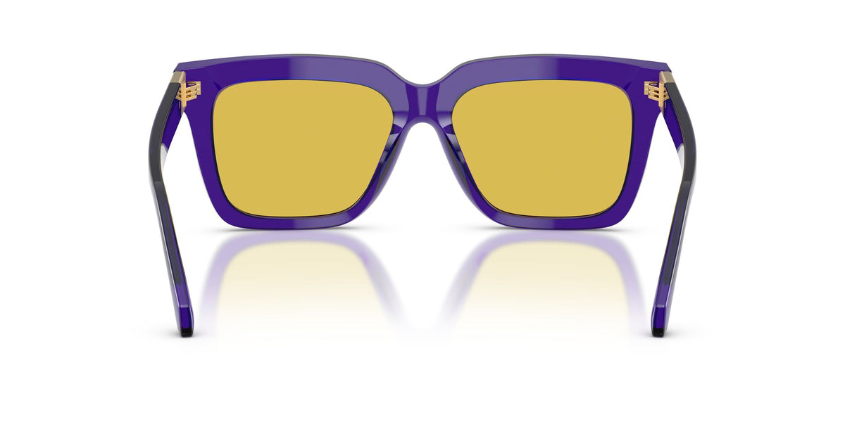 Versace 0VE4498F 554585 55 Transparent Dark Violet/ Yellow