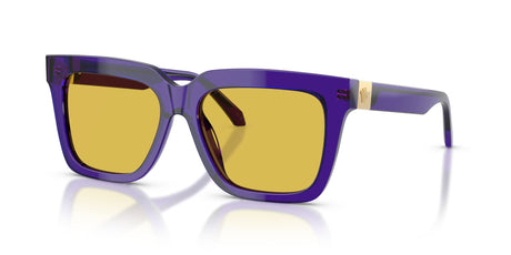 Versace 0VE4498 554585 55 Transparent Dark Violet/ Yellow