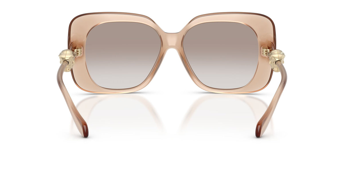 Versace 0VE4499U 55386E 57 Opal Rose/ Gradient Brown Mirror Gold