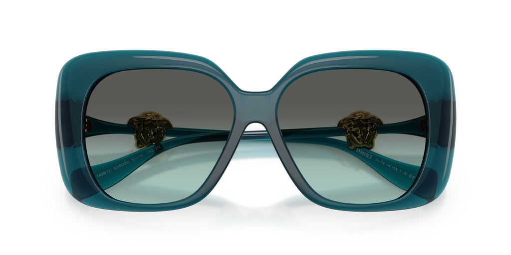 Versace 0VE4499U 55402A 57 Transparent Blue/ Green Gradient Green