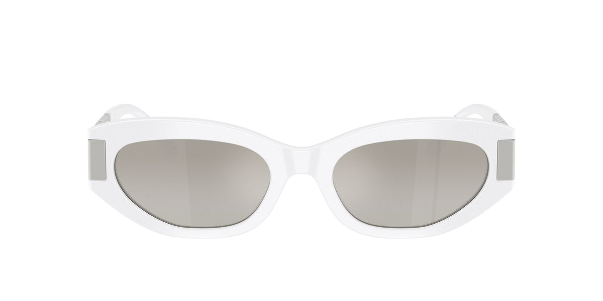 Versace 0VE4501F 314/6V 54 White/ Grey Mirror Gradient Silver