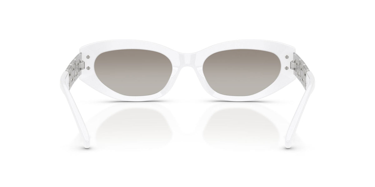 Versace 0VE4501F 314/6V 54 White/ Grey Mirror Gradient Silver