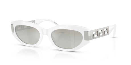 Versace 0VE4501F 314/6V 54 White/ Grey Mirror Gradient Silver
