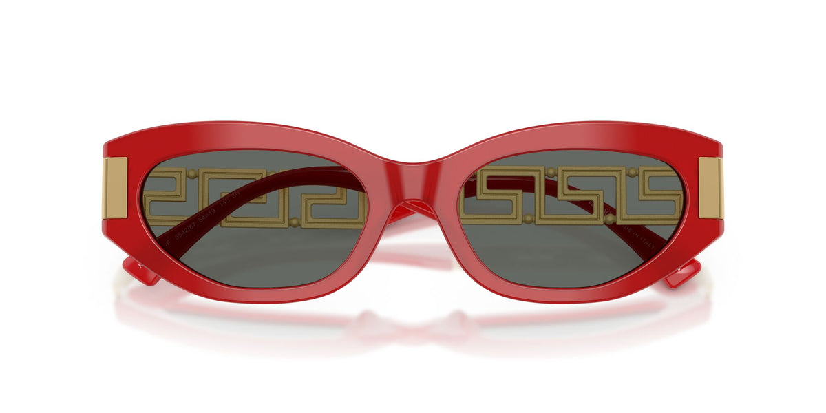 Versace 0VE4501F 554287 54 Full Red/ Dark Grey