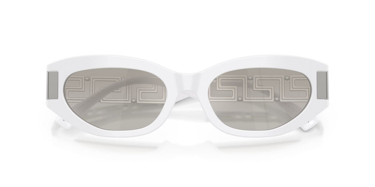 Versace 0VE4501 314/6V 54 White/ Grey Mirror Gradient Silver