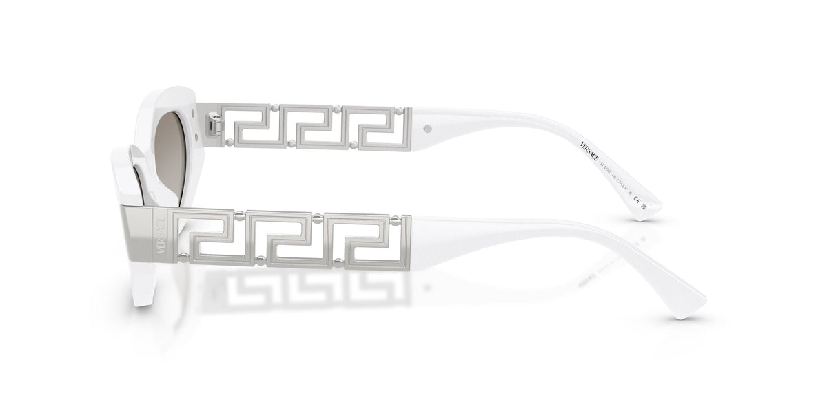 Versace 0VE4501 314/6V 54 White/ Grey Mirror Gradient Silver