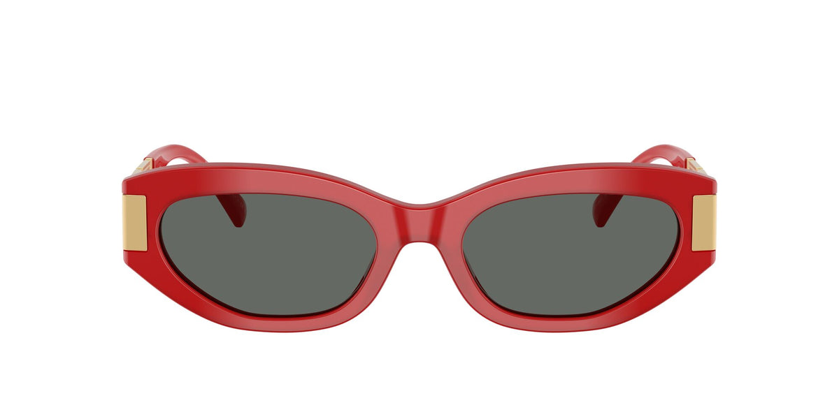 Versace 0VE4501 554287 54 Full Red/ Dark Grey