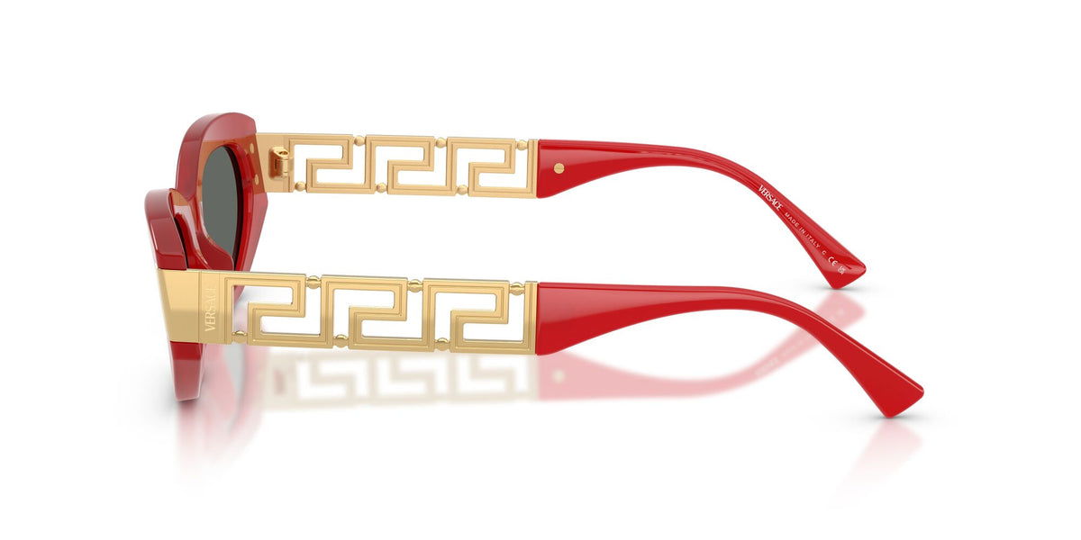 Versace 0VE4501 554287 54 Full Red/ Dark Grey
