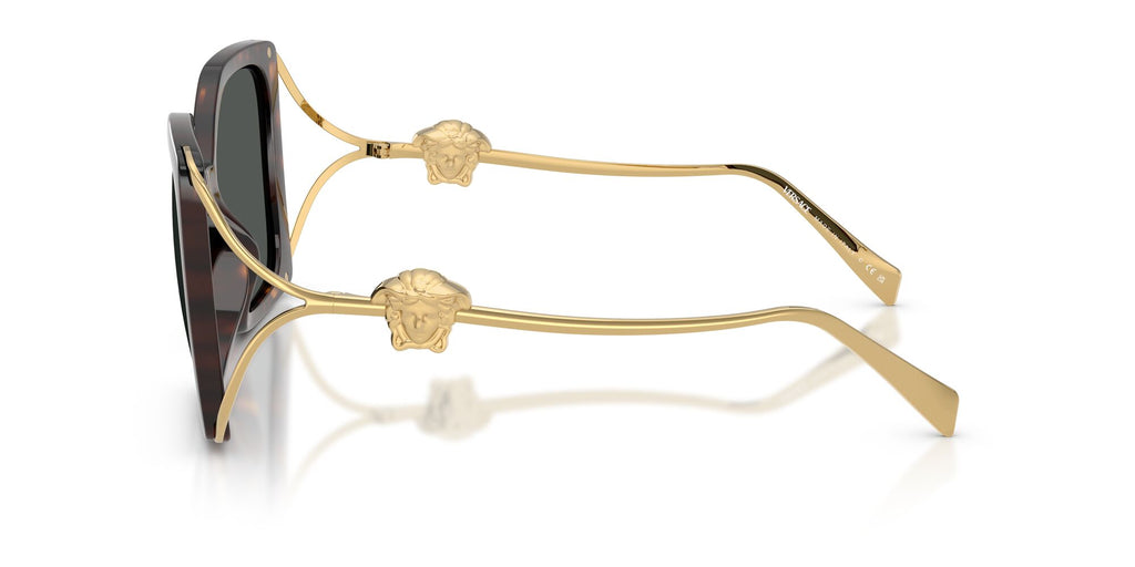 Versace 0VE4502U 108/87 58 Havana/ Dark Grey