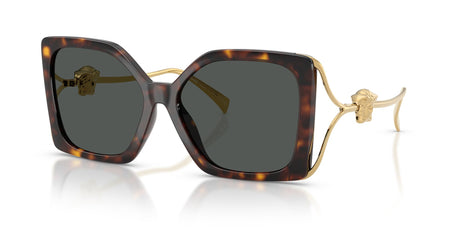 Versace 0VE4502U 108/87 58 Havana/ Dark Grey