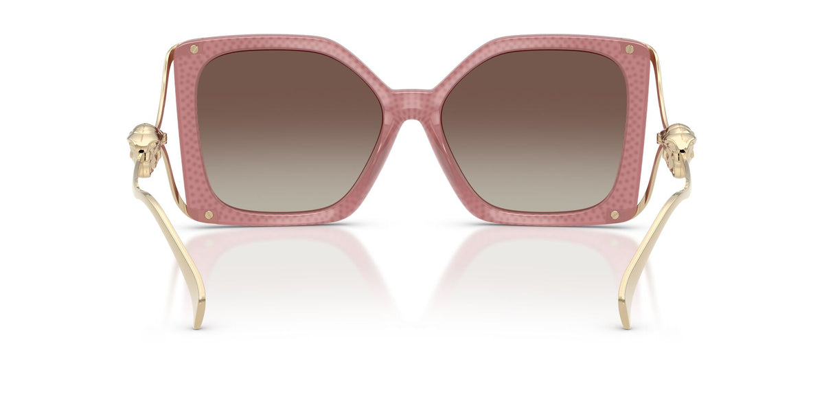 Versace 0VE4502U 5535B8 58 Pink Strass Crystal/ Gradient Brown Mirror Silver