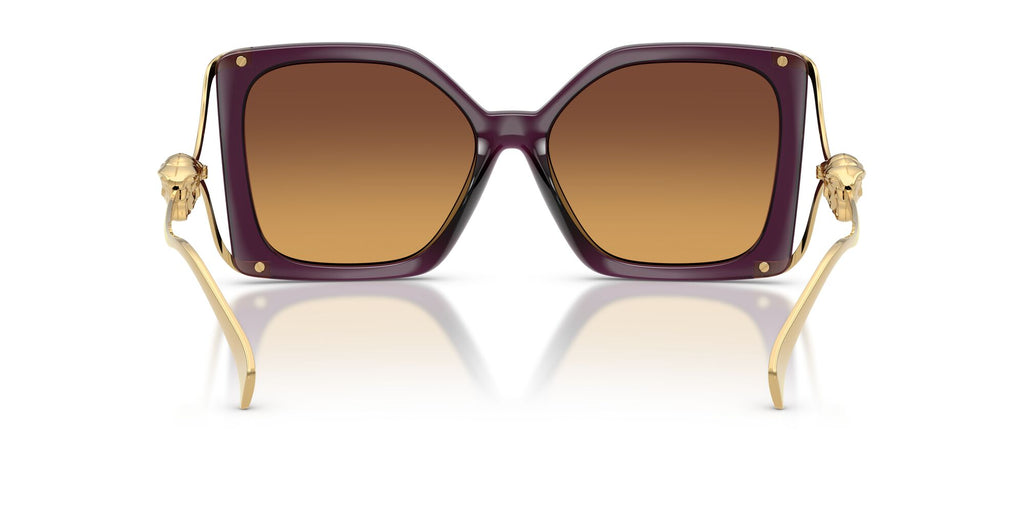 Versace 0VE4502U 5536T5 58 Opal Purple/ Yellow Gradient Brown