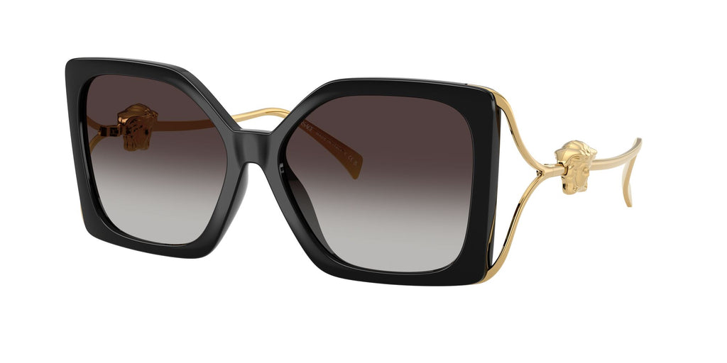 Versace 0VE4502U GB1/87 58 Black/ Light Grey Gradient Black