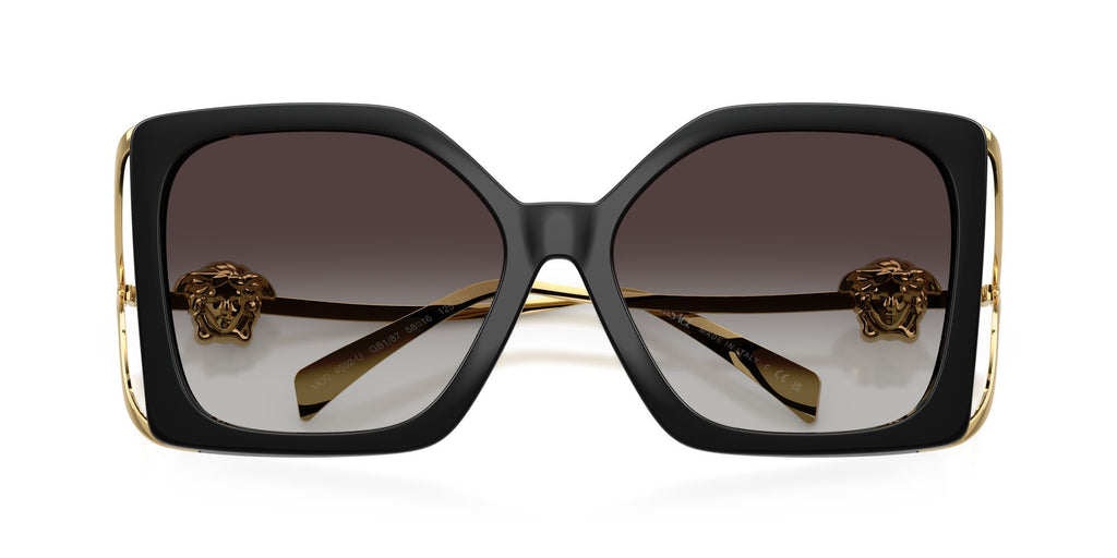 Versace 0VE4502U GB1/87 58 Black/ Light Grey Gradient Black