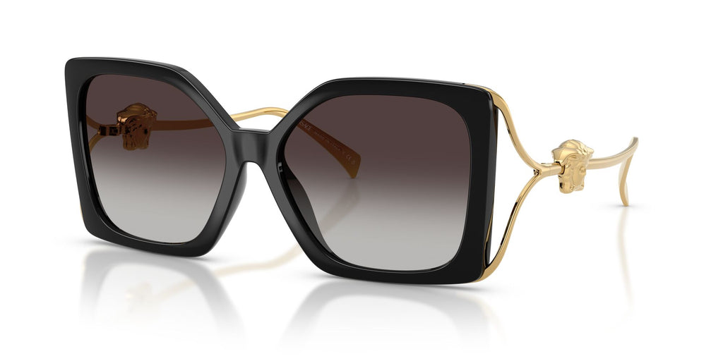 Versace 0VE4502U GB1/87 58 Black/ Light Grey Gradient Black