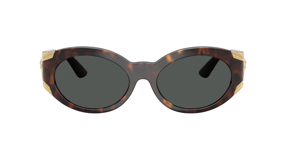 Versace 0VE4503U 108/87 55 Havana/ Dark Grey