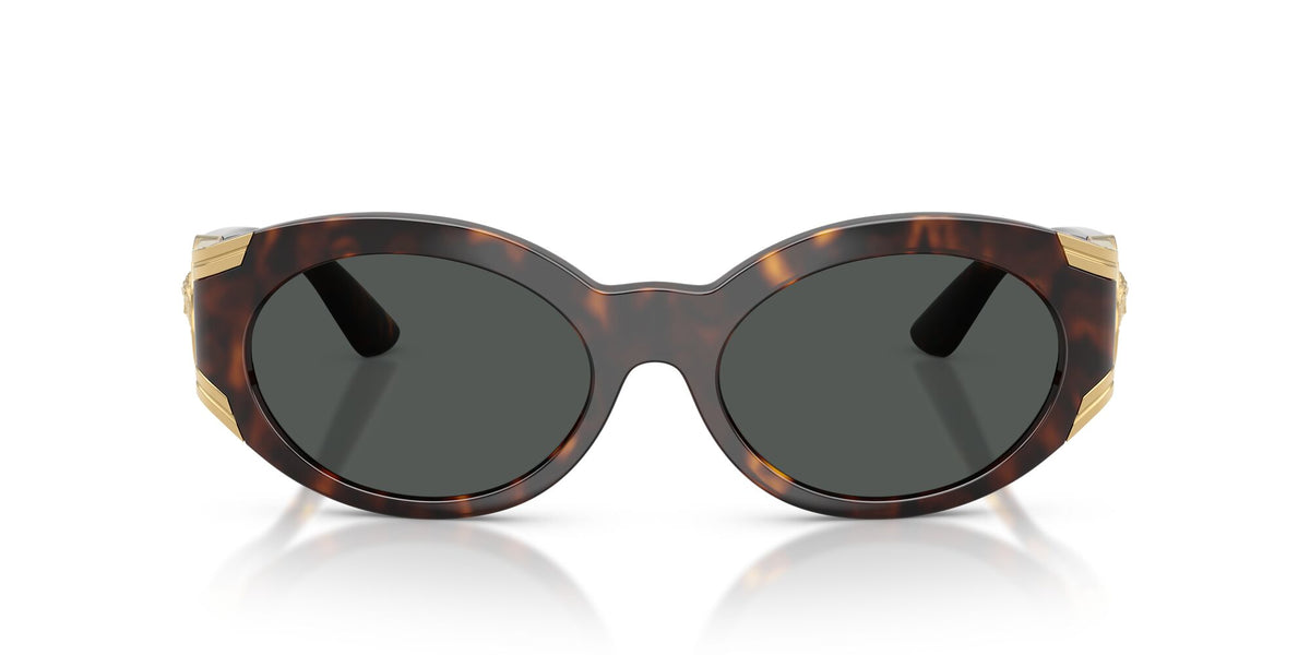 Versace 0VE4503U 108/87 55 Havana/ Dark Grey