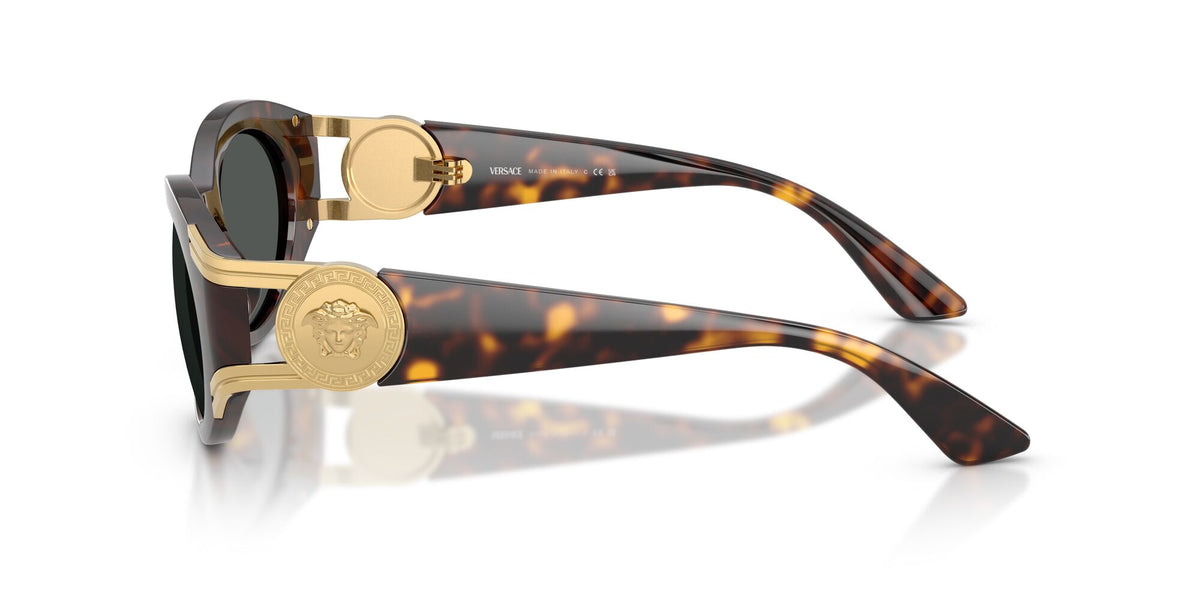 Versace 0VE4503U 108/87 55 Havana/ Dark Grey