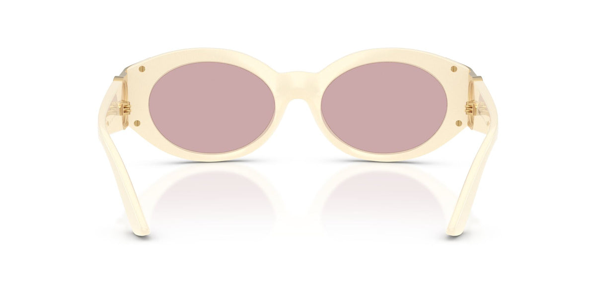 Versace 0VE4503U 55331T 55 Milk/ Pink Mirror Gold