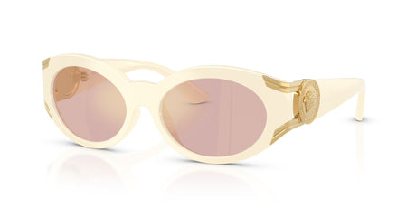 Versace 0VE4503U 55331T 55 Milk/ Pink Mirror Gold