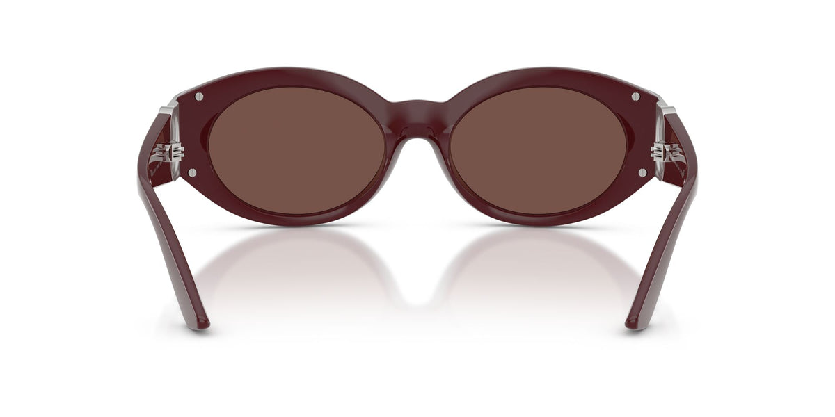 Versace 0VE4503U 55348D 55 Dark Red/ Black Chocolate