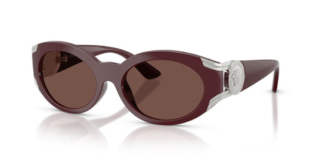 Versace 0VE4503U 55348D 55 Dark Red/ Black Chocolate