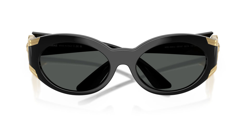 Versace 0VE4503U GB1/87 55 Black/ Dark Grey