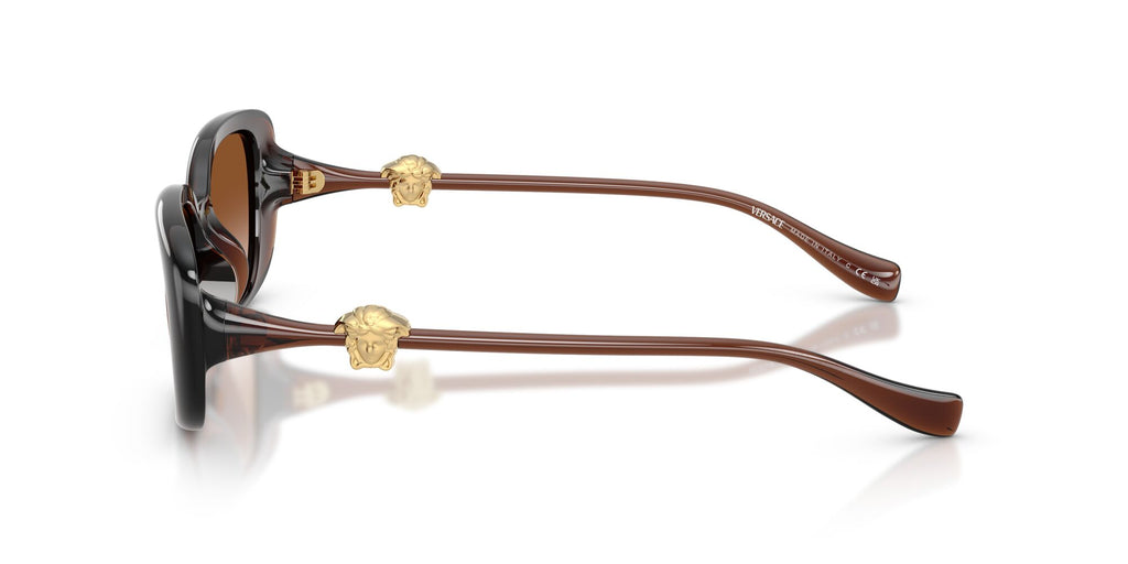 Versace 0VE4504D 533213 56 Transparent Brown/ Brown Gradient