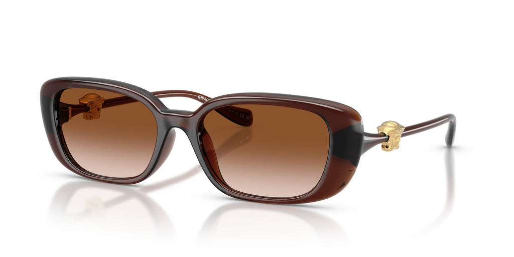 Versace 0VE4504D 533213 56 Transparent Brown/ Brown Gradient