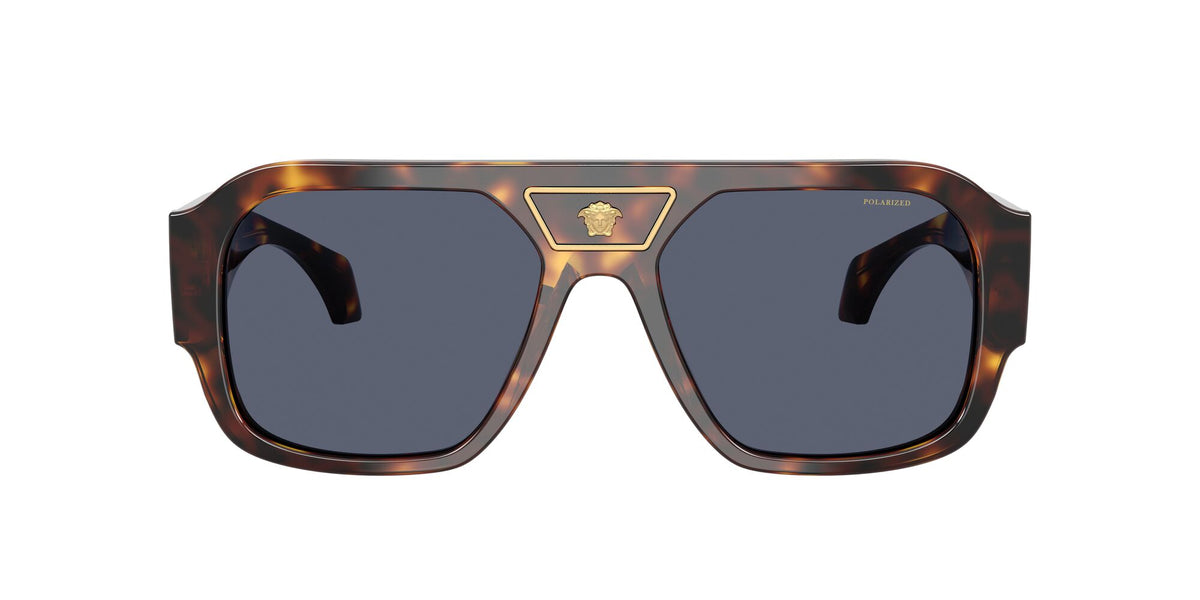 Versace 0VE4508U55372V56 Havana/ Dark Blue Polarized