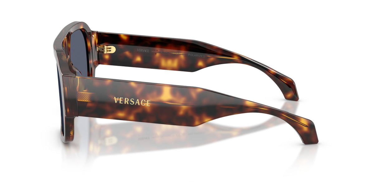 Versace 0VE4508U55372V56 Havana/ Dark Blue Polarized
