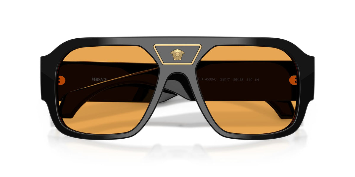 Versace 0VE4508UGB1/756 Black/ Orange