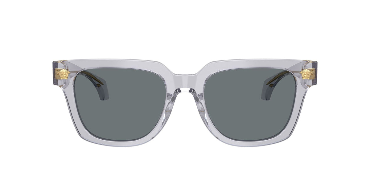 Versace 0VE4510U53058052 Transparent Grey/ Dark Blue