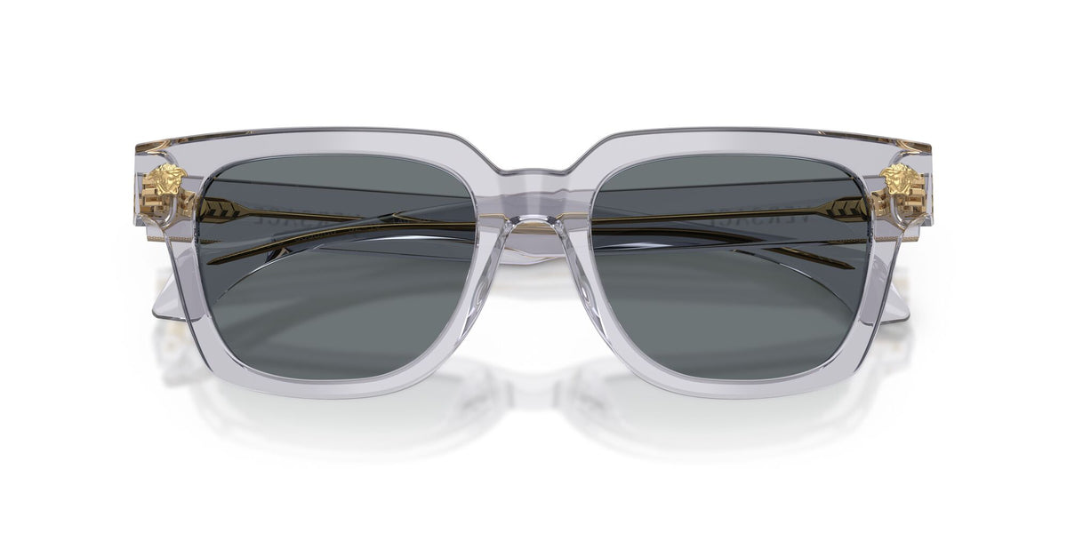 Versace 0VE4510U53058052 Transparent Grey/ Dark Blue