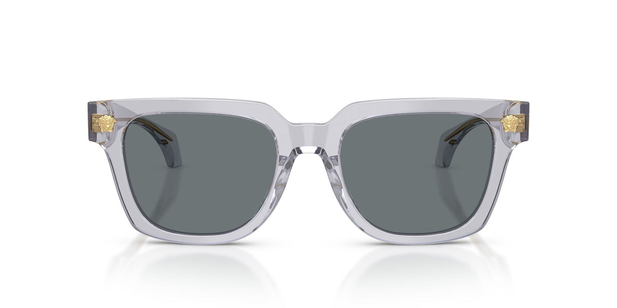 Versace 0VE4510U53058052 Transparent Grey/ Dark Blue