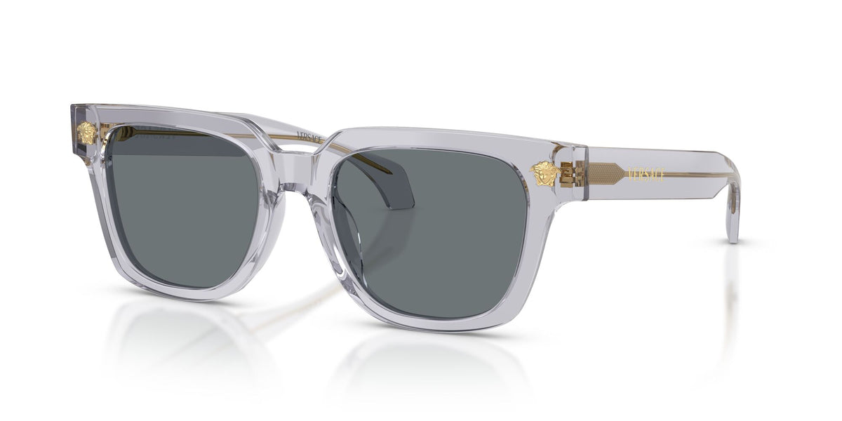 Versace 0VE4510U53058052 Transparent Grey/ Dark Blue