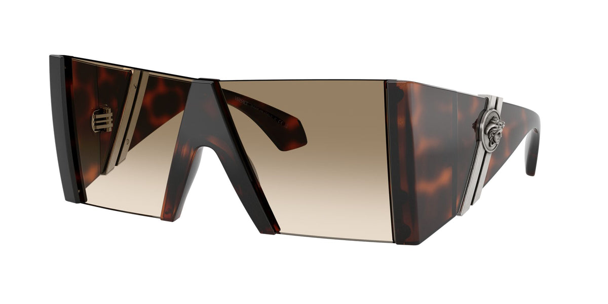 Versace 0VE45155217T537 Havana/ Light Yellow Gradient Brown