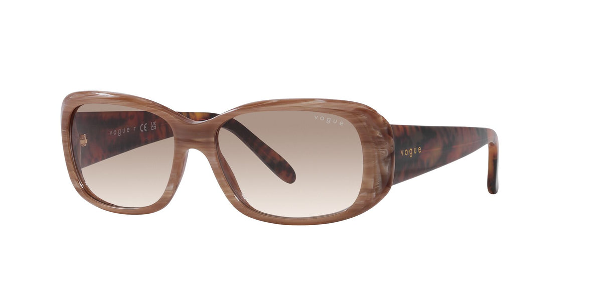 Vogue 0VO2606S 307113 55 Brown Horn/ Clear Gradient Brown 55 / Polyamide / Acetate / Acetate