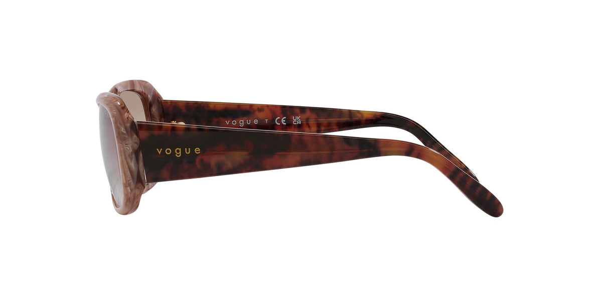 Vogue 0VO2606S 307113 55 Brown Horn/ Clear Gradient Brown 55 / Polyamide / Acetate / Acetate