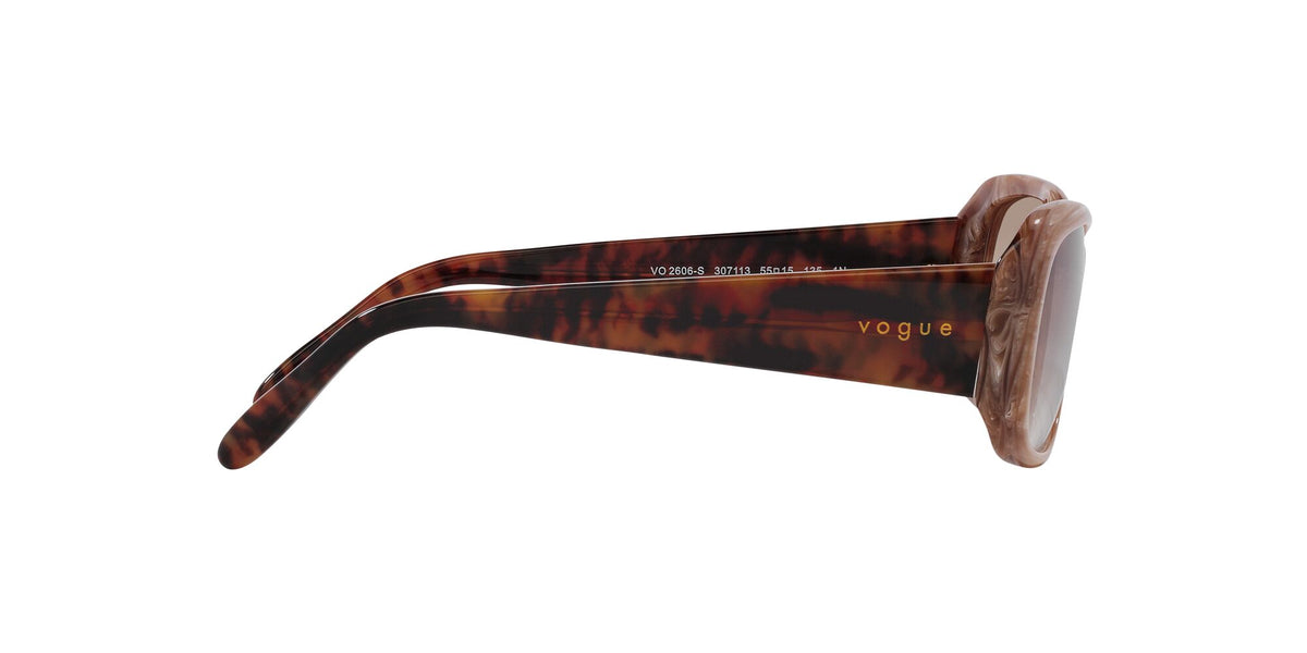 Vogue 0VO2606S 307113 55 Brown Horn/ Clear Gradient Brown 55 / Polyamide / Acetate / Acetate