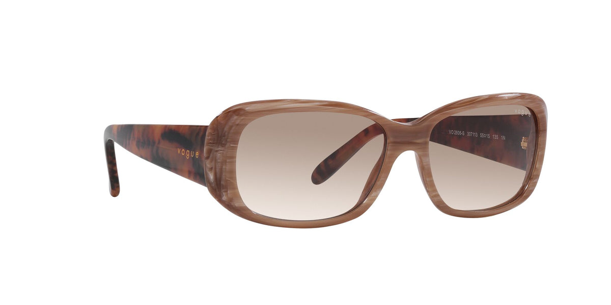 Vogue 0VO2606S 307113 55 Brown Horn/ Clear Gradient Brown 55 / Polyamide / Acetate / Acetate
