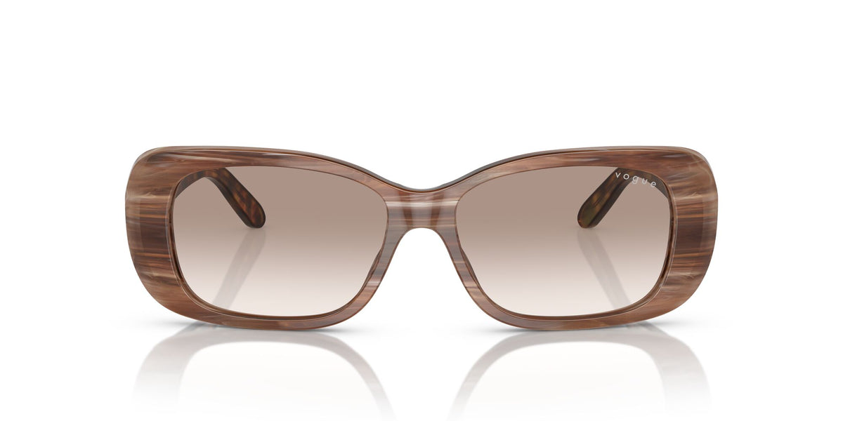 Vogue 0VO2606S 307113 55 Brown Horn/ Clear Gradient Brown 55 / Polyamide / Acetate / Acetate
