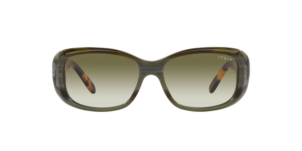 Vogue 0VO2606S 30728E 55 Green Horn/ Clear Gradient Dark Green 55 / Polyamide / Acetate / Acetate