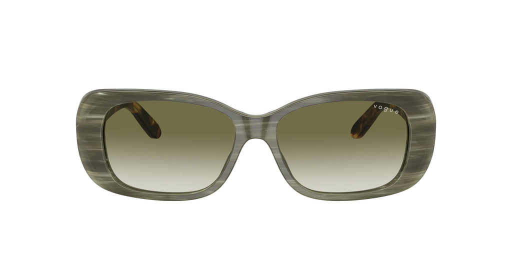 Vogue 0VO2606S 30728E 55 Green Horn/ Clear Gradient Dark Green 55 / Polyamide / Acetate / Acetate