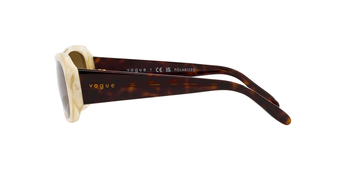 Vogue 0VO2606S 3078T5 55 Beige Horn/ Brown Gradient Polarised 55 / Cr39 / Acetate / Acetate