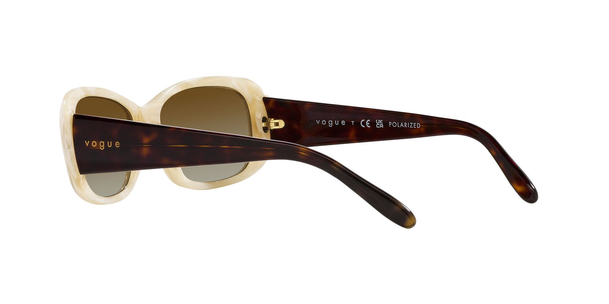 Vogue 0VO2606S 3078T5 55 Beige Horn/ Brown Gradient Polarised 55 / Cr39 / Acetate / Acetate